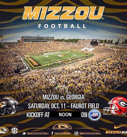 #10 Georgia vs #25 Missouri Joint Watch Party – Oct 11th